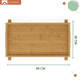 thumbnail image 2 of Mesa De Cama Plegable Madera Bambu Bandeja Desayuno Con Pata, 2 of 10