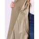 thumbnail image 5 of Abrigo de mujer talla grande Agnes Orinda con solapa entallada, doble botonadura, largo, con bolsillos 4X caqui, 5 of 6
