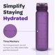 thumbnail image 3 of Botella Hydracy 1000 ml libre de BPA con infusor de frutas, 3 of 9