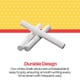 thumbnail image 4 of Tiza de pizarra sin polvo Chalk Pack School Smart, 12 unidades, color blanco, 4 of 8
