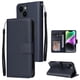 thumbnail image 3 of Funda Cartera para iPhone 14 con Tarjetero, Soporte y Cordón - Protección Azul, 3 of 5