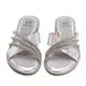 thumbnail image 2 of Sandalia Plana Plateado Casual Jn33 Mujer, 2 of 3