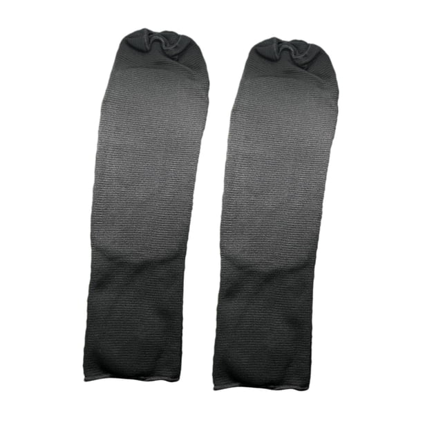 Hombres Shin Instep Guards Cloth Protector Accesorios Suministros Protección de entrenamiento Elástico Casual 1 par para Taekwondo Gym Muay Thai MMA , negro y m