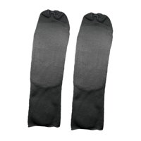 Ioensy - 1 Par Shin Instep Guards Mma Supplies Protección De Entrenamiento Protector Elástico Negro Y S