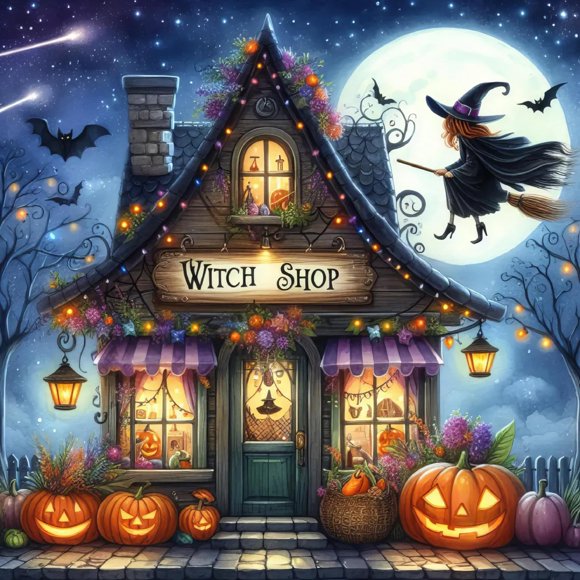 Kit de Arte de Diamantes VIGEGU 5D para Adultos Principiantes – Halloween