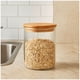 thumbnail image 1 of Frasco Contenedor Hermetico 860mL Vidrio 12cm Redondo Con Cuchara, 1 of 3