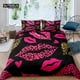 thumbnail image 1 of x2118 Bed SheetsHome Living Luxury Sexy Lips Bedding Set Girl Duvet Cover Set Pillowcase Kids Bedding Set and EU/US/AU/UK Size 3-Piece Bedding Set (1 Duvet Cover + 2 Pillow Shams) nj2118, 1 of 5