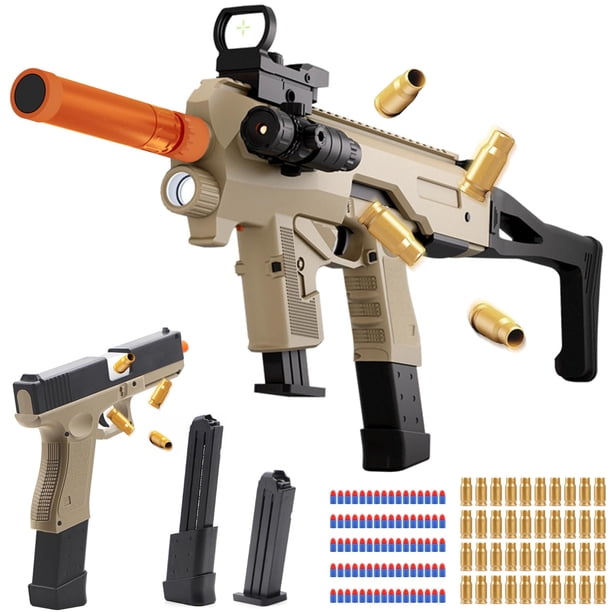 Pistola de juguete Blaster Bugrtey Soft Bullet con expulsión de proyectiles para mayores de 8