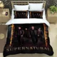 thumbnail image 1 of v2883 Bed Sheets Supernatural join the hunt Bedding Sets exquisite supplies set duvet cover bed comforter set bedding set luxury birthday gift 3-Piece Bedding Set (1 Duvet Cover + 2 Pillow Shams) Bed, 1 of 5