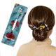 thumbnail image 4 of Deft Bun Fashion Hair Bandas Mujeres Verano Anudado Diadema De Alambre Imprimir A, 4 of 5