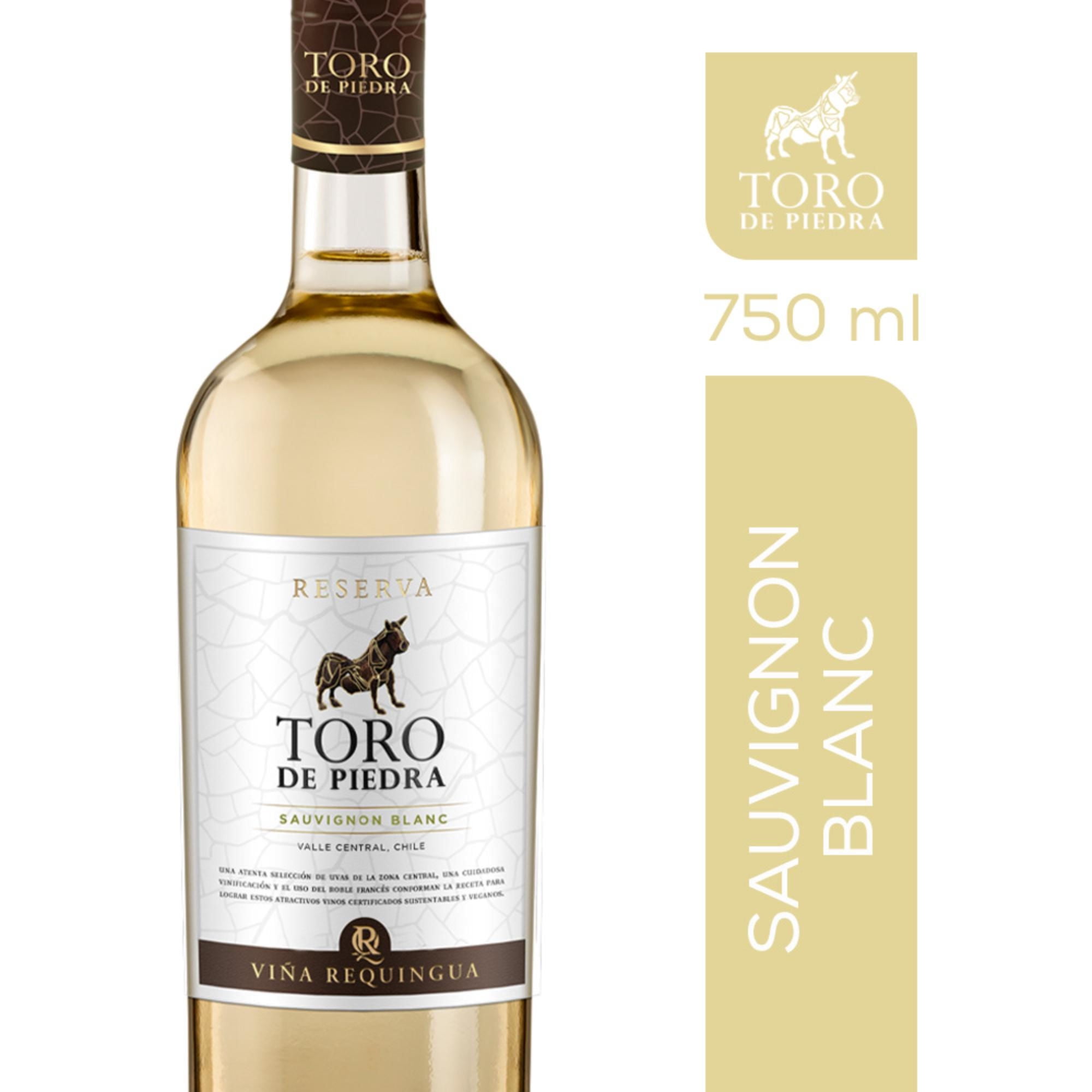 Toro De Piedra - Vino Blanco Sauvignon Blanc Reserva 12.5° Botella