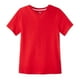 thumbnail image 1 of Camiseta French Toast de manga corta con cuello en V para niños, roja, talla 14, 1 of 3