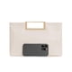 thumbnail image 3 of Bolso De Mano Fashion De Piel Sintética Para Mujer Color Crema, 3 of 3