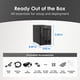 thumbnail image 4 of NAS de sobremesa QNAP TS-253E-8G-US 2 bahías Intel Celeron con 8 GB de RAM, 4 of 5