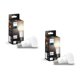 thumbnail image 1 of Bombilla LED inteligente Philips Hue 75 W A19, color blanco cálido y suave, paquete de 2, 1 of 7