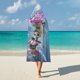 thumbnail image 5 of Magia de Sirenas Manta Capa con Capucha Anti-Bolitas, Manta de Lana Ártica Suave, Manta Portátil de Felpa Ligera y Lujosa, Poncho para Siesta en Casa y Oficina, 100*130cm, 5 of 6