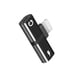 thumbnail image 2 of Adaptador Lightning Para Cargar Y Audifonos 2 En 1 iPhone Negro, 2 of 2