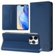 thumbnail image 2 of Funda Billetera con Soporte para iPhone 16 Pro Bloqueo RFID Plegable Azul, 2 of 6