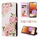 thumbnail image 3 of FOXDOCK Funda Tipo Cartera Floral para Samsung Galaxy A32 5G ,Funda con Tapa de Cuero PU, Protección Antigolpes con Ranuras para Tarjetas y Soporte, 3 of 5
