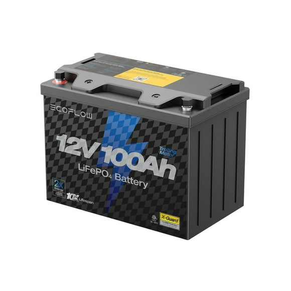 Batería de Litio 12V 100Ah para Motor Eléctrico EcoFlow