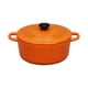 thumbnail image 1 of Olla De Sopa Para Casa De Muñecas A Escala 1:12, Accesorios Para Muñecas, Decoración Para La Cocina, Color Naranja, 1 of 5