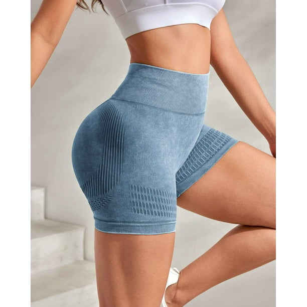 Short Deportivo Mujer Push Up Alto Relieve
