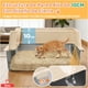 thumbnail image 2 of Arenero Gatos Grande Michis Baño Sanitario Acero Inox Con Pala Color Café, 2 of 10