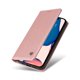 thumbnail image 5 of Funda Billetera de Cuero para iPhone 15 con Tarjetero y Soporte - Tapa Magnética Rosa, 5 of 6
