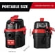 thumbnail image 3 of Aspiradora de taller DEWALT Ecomax Wet/Dry 11.4 L 3HP con accesorios, 3 of 9