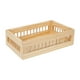 thumbnail image 1 of Canasto De Almacenamiento De Madera, Canasto Decorativa Para Aperitivos, Verduras, Libros, M, 1 of 2