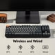 thumbnail image 2 of Teclado mecánico inalámbrico Keychron K8 Bluetooth tipo C rojo, 2 of 9