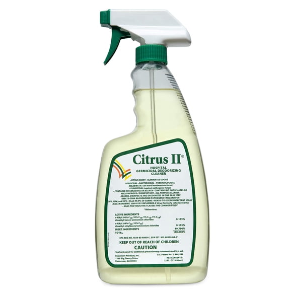 Limpiador desodorizante germicida Citrus II Hospital 650 ml