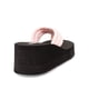 thumbnail image 4 of Sandalia Mujer Bata Eva Alta Rosado - Negro, 4 of 6