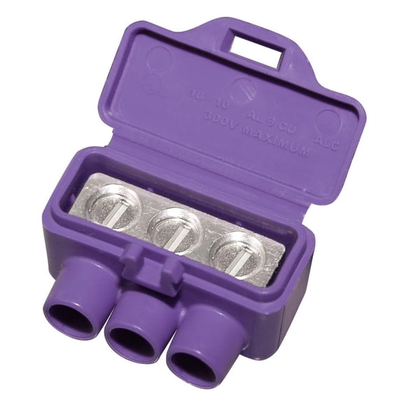 Conector de cables King Innovation AlumiConn 95135, paquete de 100