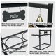 thumbnail image 5 of Comedero Elevado para Perros SHAINFUN Ajustable 3000 ml Acero Inoxidable, 5 of 5