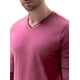 thumbnail image 2 of Polera Hombre Manga Corta Cuello V Rojo Talla S, 2 of 3