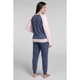 thumbnail image 2 of Pijama Largo Algodón Rosado Talla XL, 2 of 4