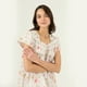 thumbnail image 4 of Camisa de Dormir Tradicional Maria Blanco Flor, 4 of 4