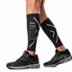 thumbnail image 1 of Protectores de pantorrilla 2XU negro/negro - Talla pequeña, 1 of 7