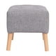 thumbnail image 3 of Pouf Alemania Gris Claro Omega 42x42x43 cm, 3 of 3