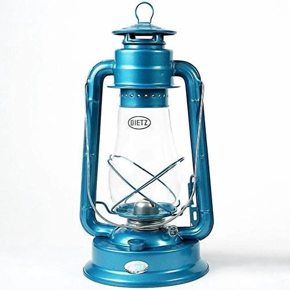 Lámpara de aceite Dietz #80 Blizzard azul 37 cm