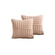 thumbnail image 2 of Pack De 2 Fundas Peluda Empalmada Beige, 2 of 3