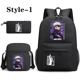 thumbnail image 1 of Anime Satoru Gojo Pattern Three Piece Backpack New Fashion School High Quality Backpack Shoulder Bag Pen Bag Laptop Backpack, 1 of 3