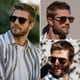 thumbnail image 3 of Gafas De Sol Polarized Square Para Hombre Crystal Stone, 3 of 9