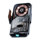 thumbnail image 1 of Soporte Para Teléfono Fácil De Instalar Estable Rotación De 360 Grados Cargador Inalámbrico Para Automóvil Gris, 1 of 5