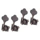 thumbnail image 4 of Clavijas De Afinación De Bajo Eléctrico Abiertas De 4 Piezas Para Guitarra Eléctrica De Ukelele 4R Bronce Rojo, 4 of 5