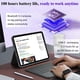 thumbnail image 2 of Funda con teclado WIWU para iPad Air 13 y Pro 12.9 con trackpad, gris, 2 of 8