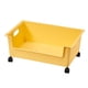 thumbnail image 4 of Caja De Almacenamiento Organizadora Con Ruedas, Contenedor De Almacenamiento Para Estantes, Armario, Sala De Estar, Amarillo, 4 of 5