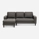 thumbnail image 1 of Sofa Genova Izquierdo Charcoal, 1 of 5