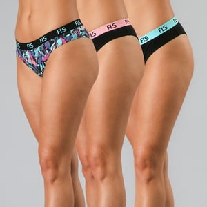 Pack 3X Bikini Algodon Fls Flores Mujer 25586-171